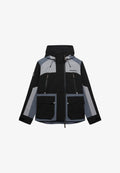Superdry & Co SUPERDRY HOODED COLOUR BLOCK WINDBREAKER JACKET.. - Summer jacket - black