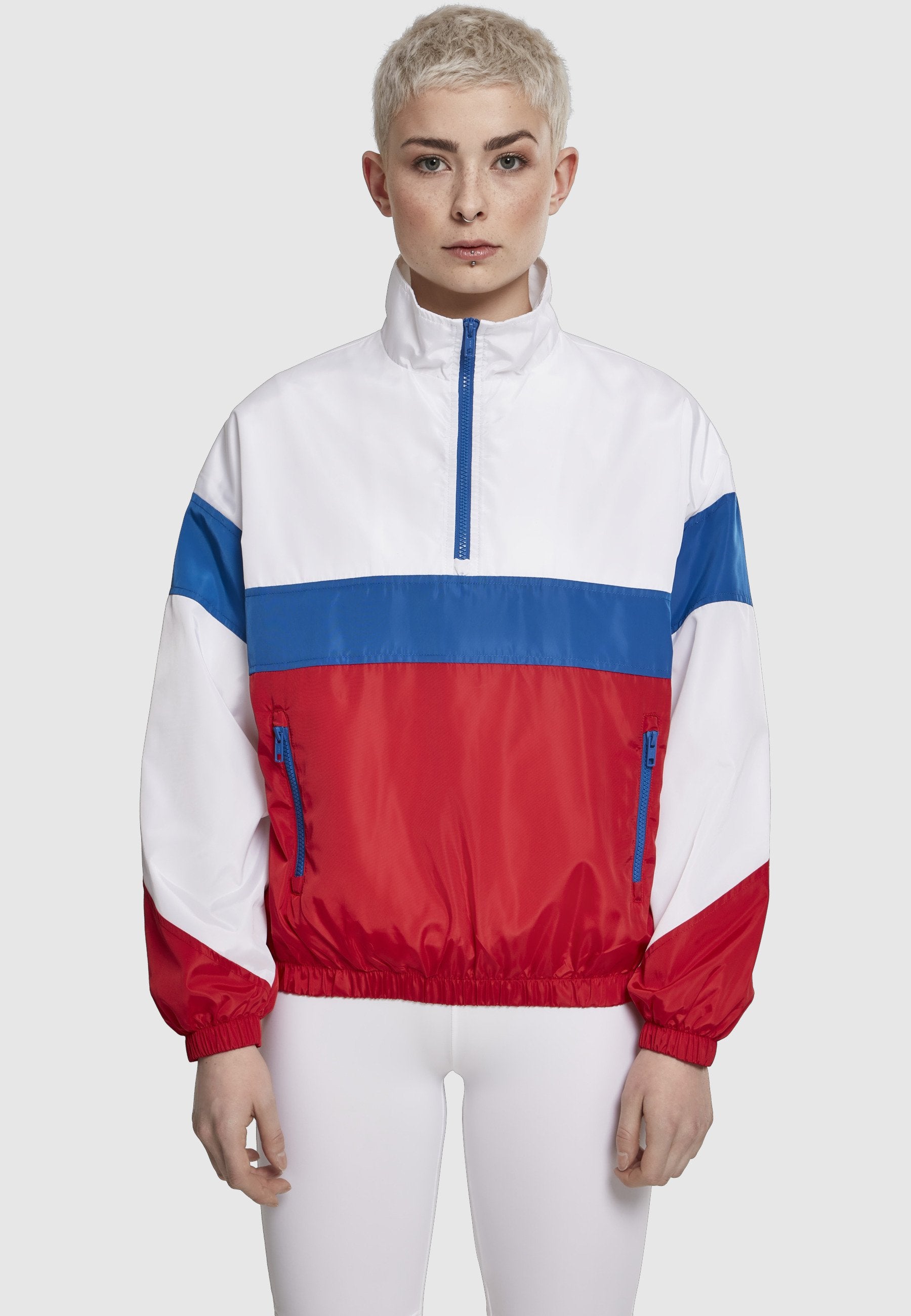 Urban Classics LADIES TONE STAND UP COLLAR JACKET