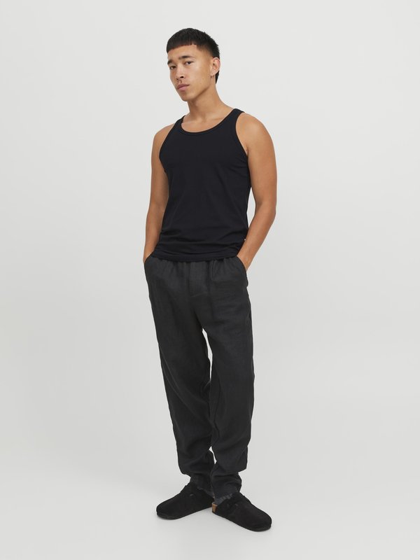 Jack & Jones JACBASIC TANKTOP 2 PACK - Undershirt - black