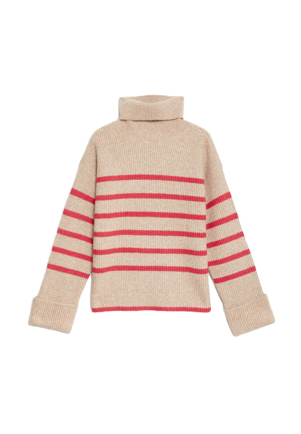 Marks & Spencer ROLL NECK STRIPE