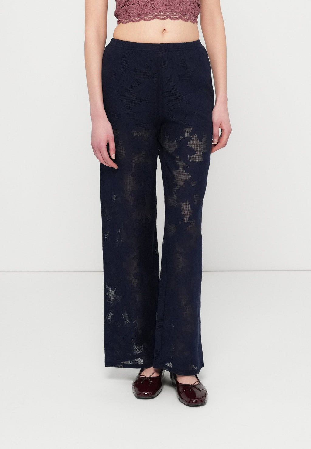 ONLMIRABELLA WIDE LACE PANT JRS Media 3