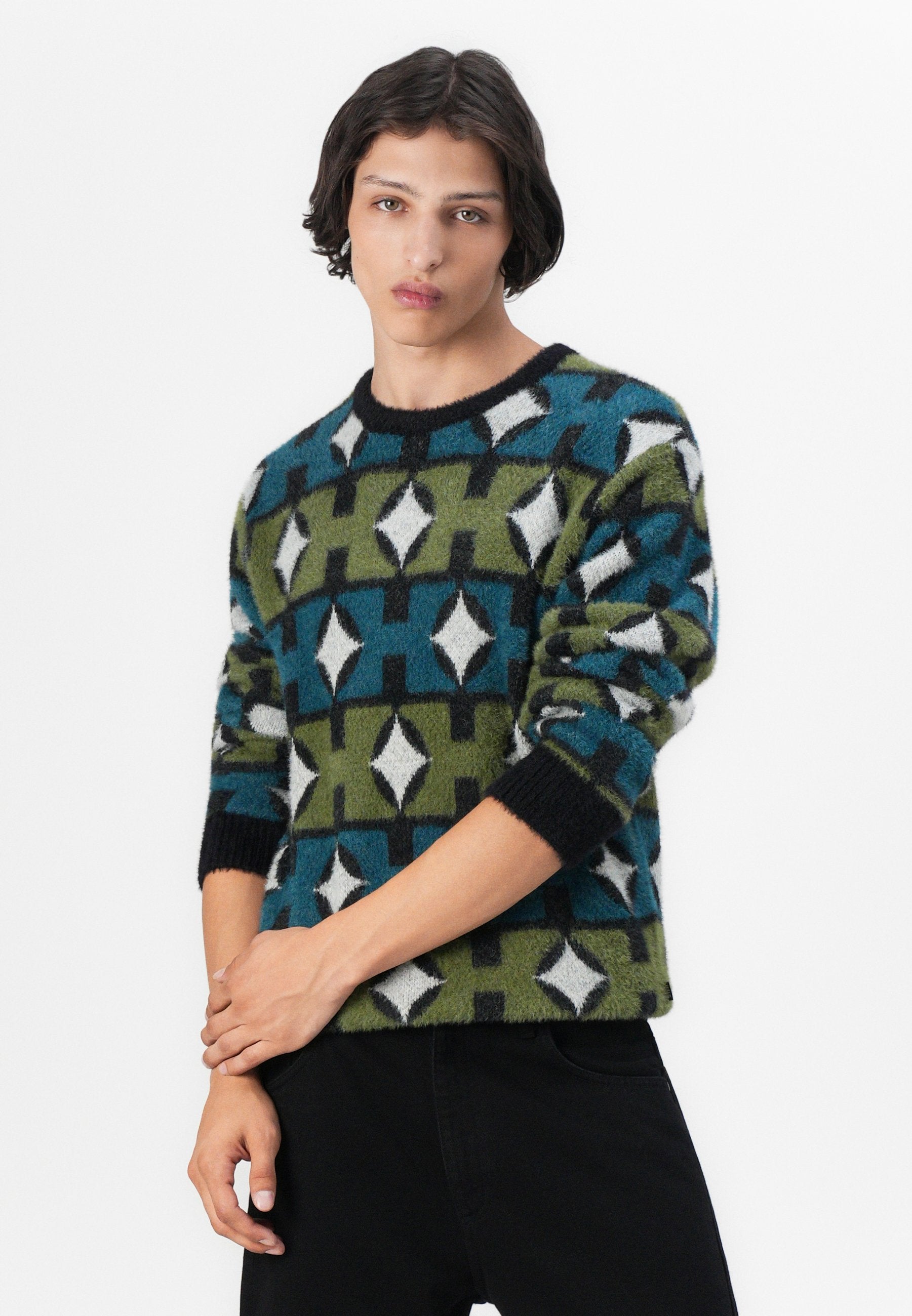 HUF SPACE AGE CREWNECK UNISEX