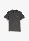 TOM TAILOR MIT STEHKRAGEN - Polo shirt - tarmac grey