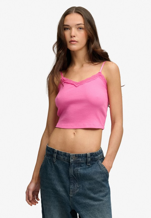 Superdry & Co Top - flash pink