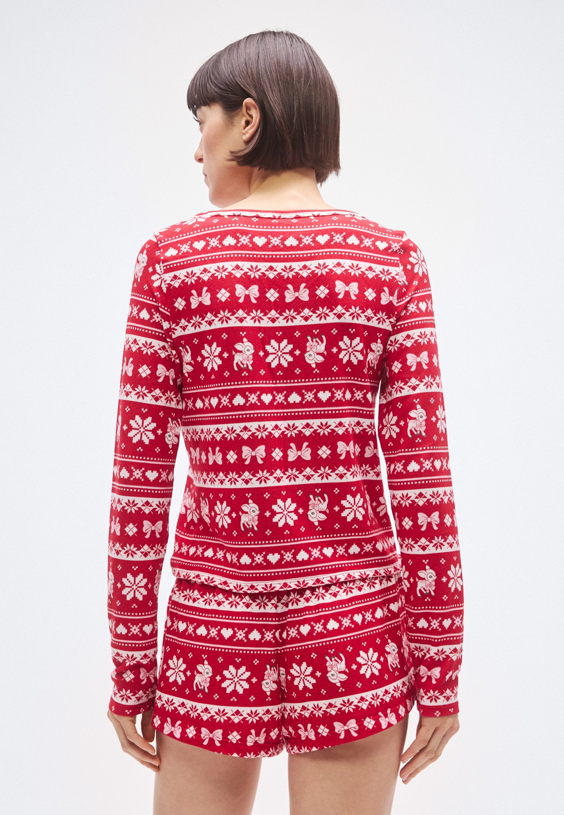 Hollister Co. LIQUID COZY LONG SLEEVE SHORTIE FEMME