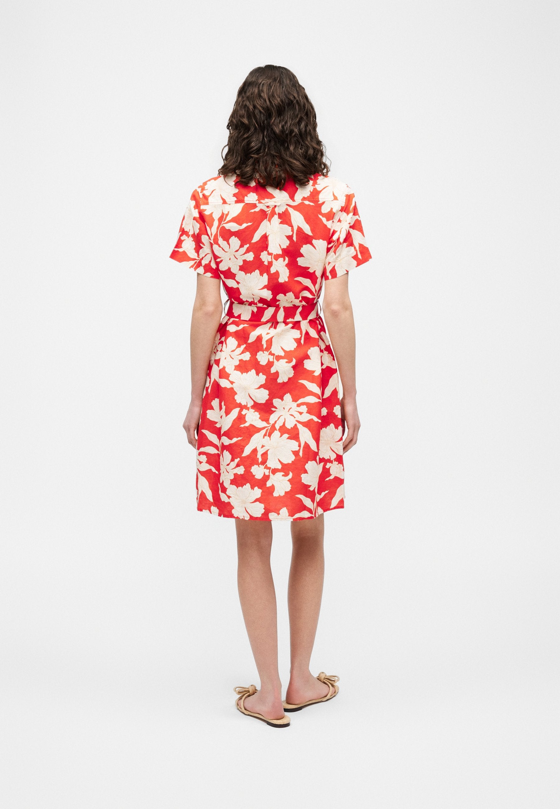 GANT FLORAL PRINT SHIRT DRESS