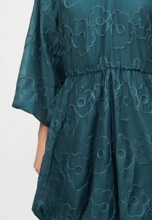 YAS YASFLORINA BUBBLE HEM DRESS