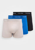 Calvin Klein Underwear 3 PACK - Trunks - classic blue/porpoise/black