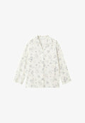 Mango Blouse - blue/white