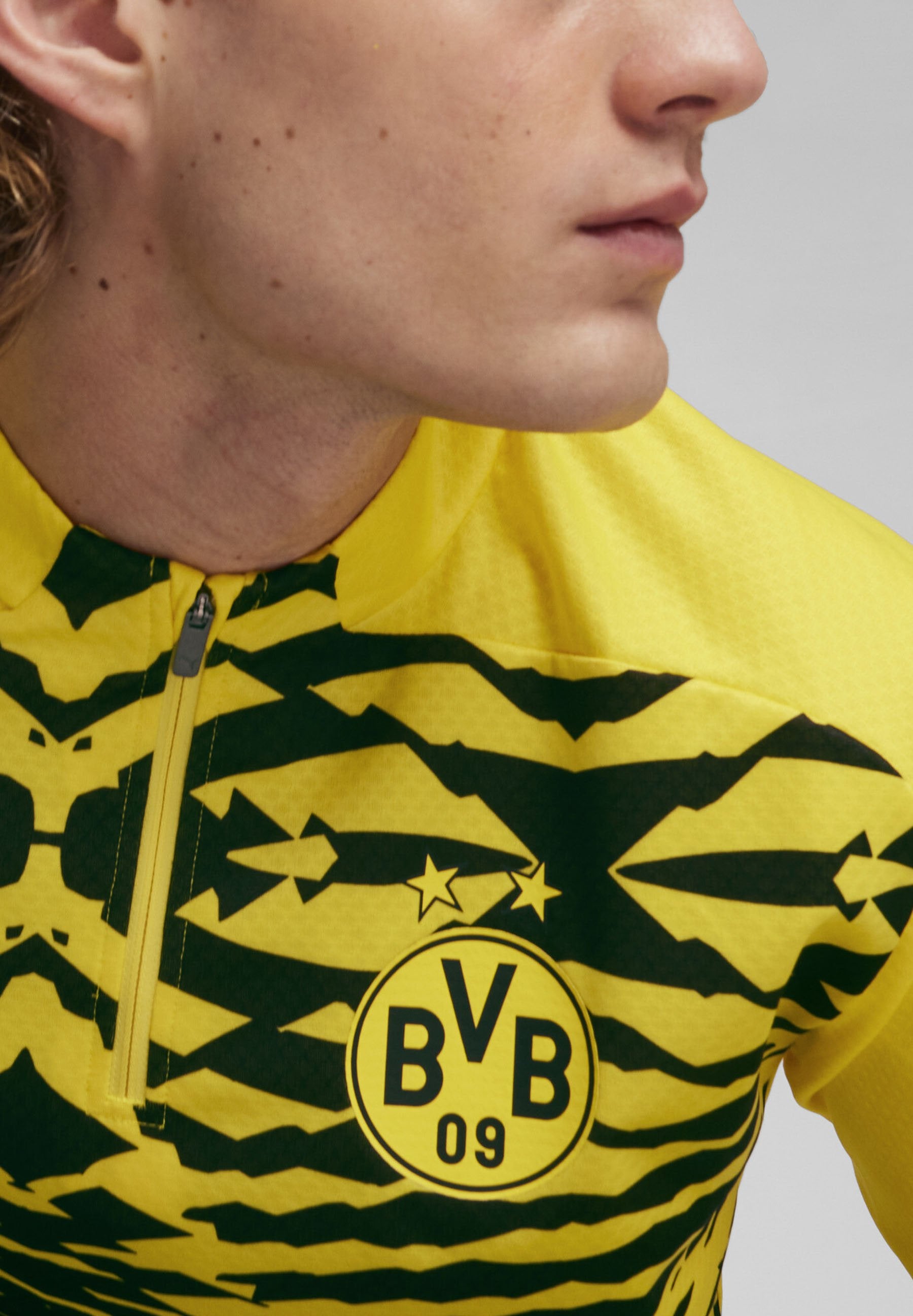 Puma BORUSSIA DORTMUND PRE-MATCH QUARTER-ZIP