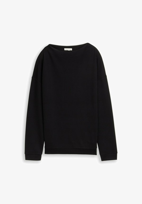 TOM TAILOR Sweatshirt - deep black