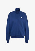 adidas Sportswear 3 STRIPES STUDIO TRACKTOP - Zip-up sweatshirt - dark blue