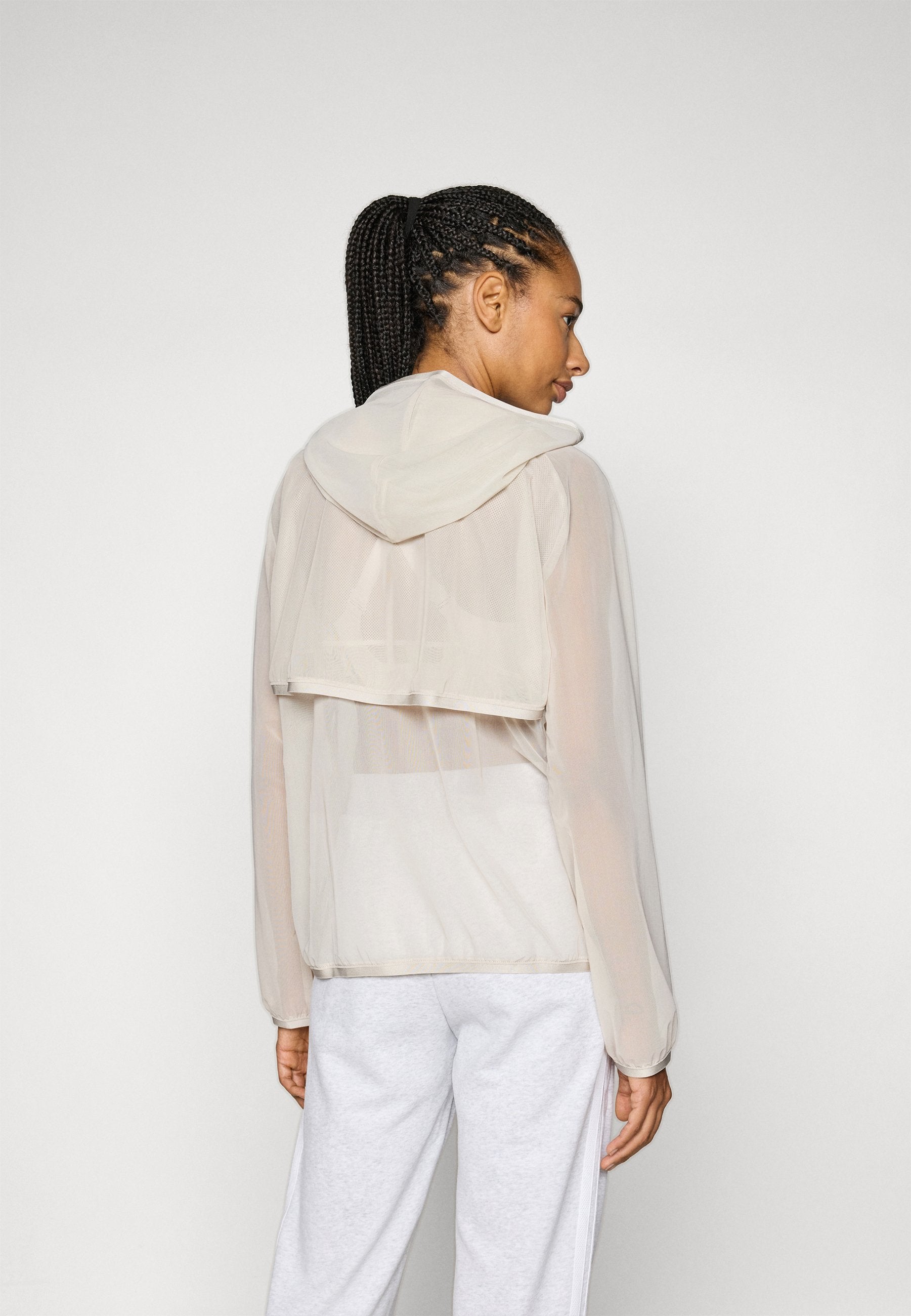 adidas Sportswear SOFT LUX MESH FULL ZIP HOODIE