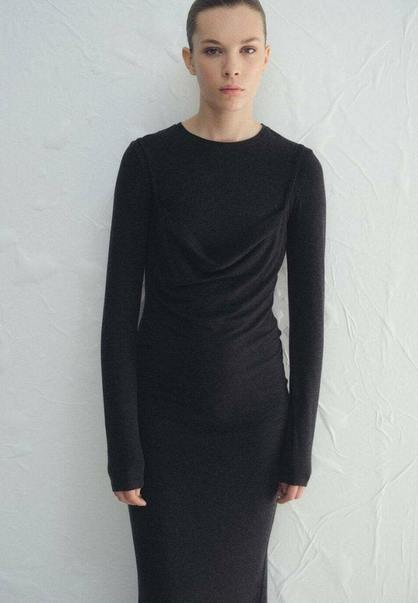 Mango Jumper dress - grey