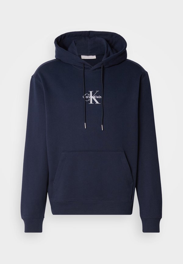 Calvin Klein Jeans MICRO MONOLOGO - Hoodie - dark sapphire