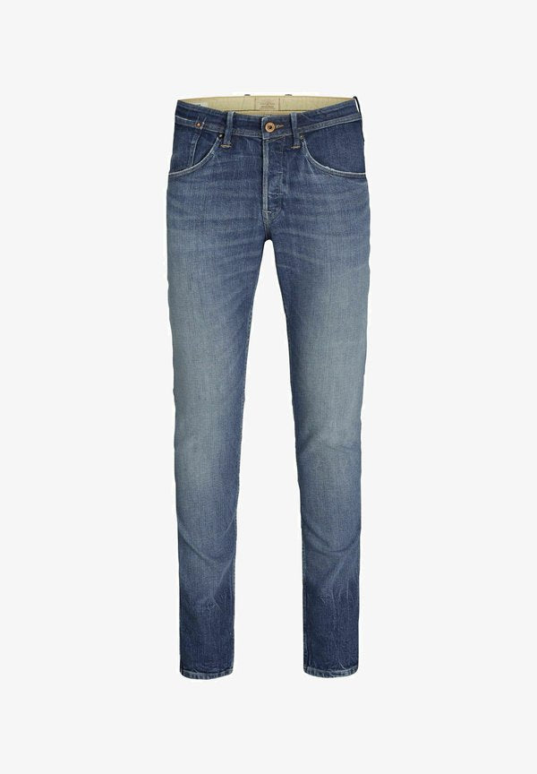 Jack & Jones Slim fit JJIGLENN JJDENVER JJ 144 NOOS - Slim fit jeans - blue denim