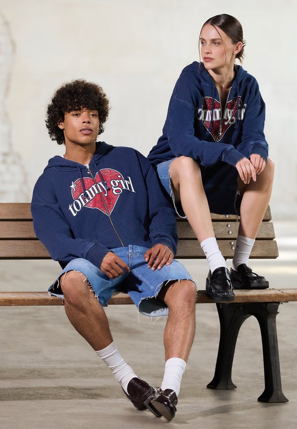 Tommy Jeans TOMMY GIRL FULL ZIP HOODIE