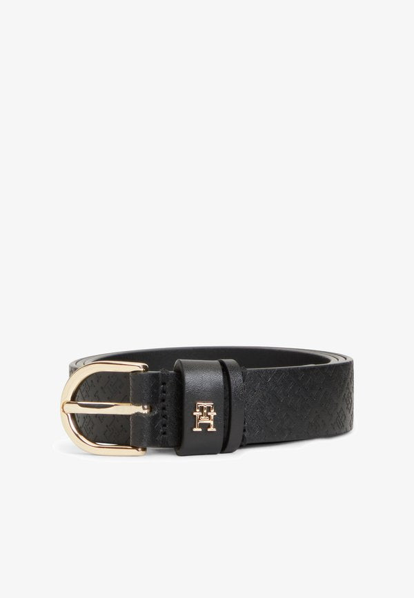 Tommy Hilfiger EFFORTLESS MONO - Belt - black