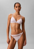 Calvin Klein SHEER - Triangle bra - frosty lilac