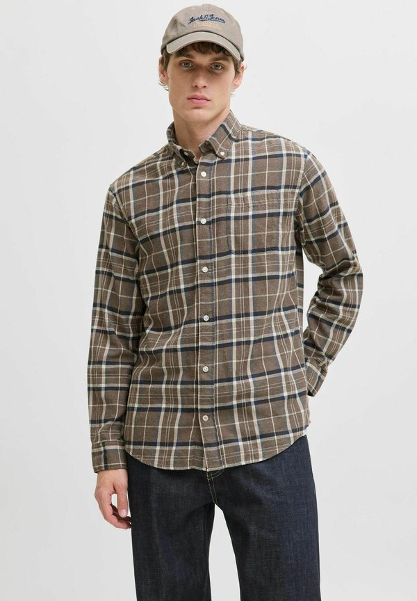 Jack & Jones Checked Comfort Fit - Shirt - otter