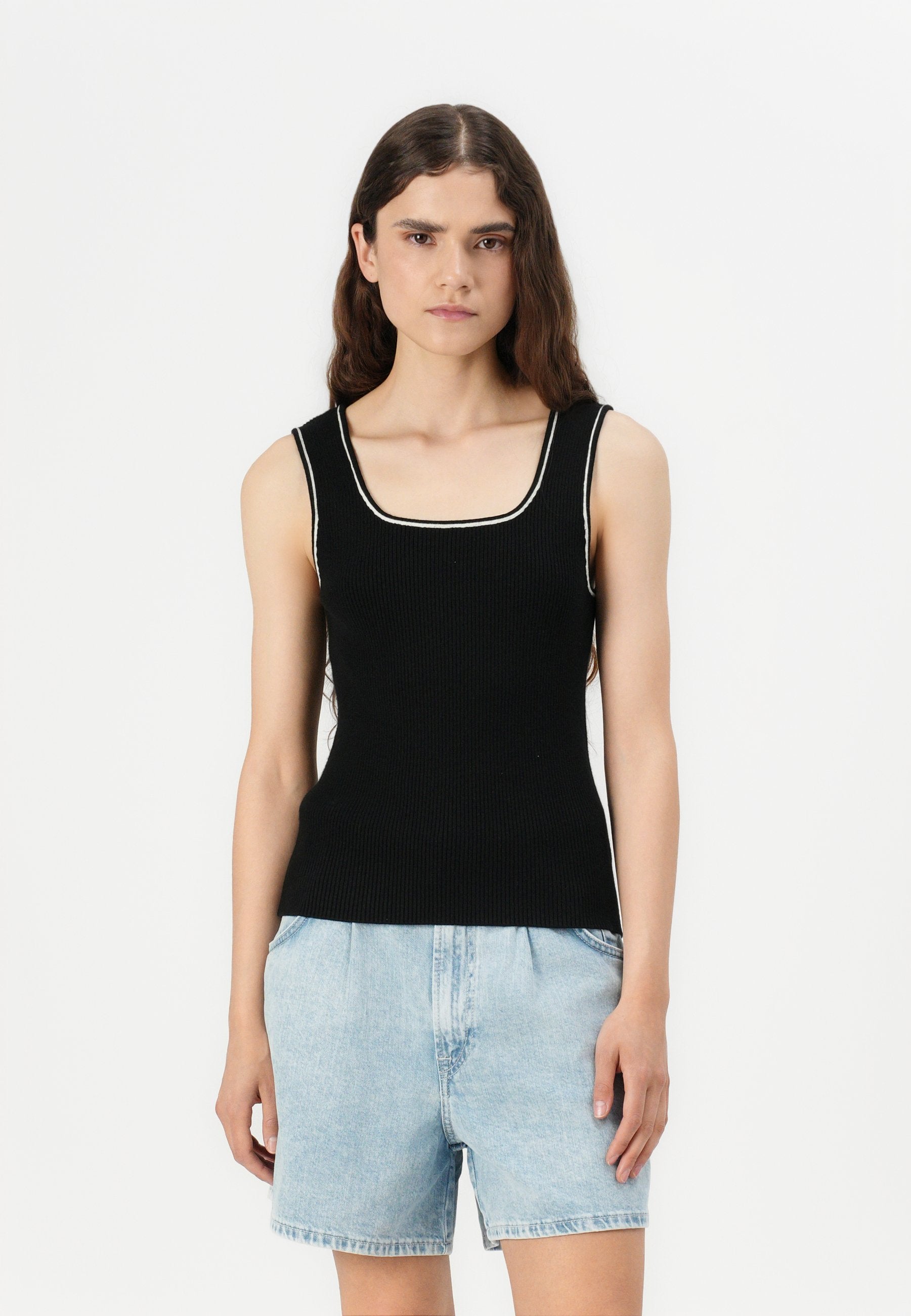 Selected Knitted sleeveless