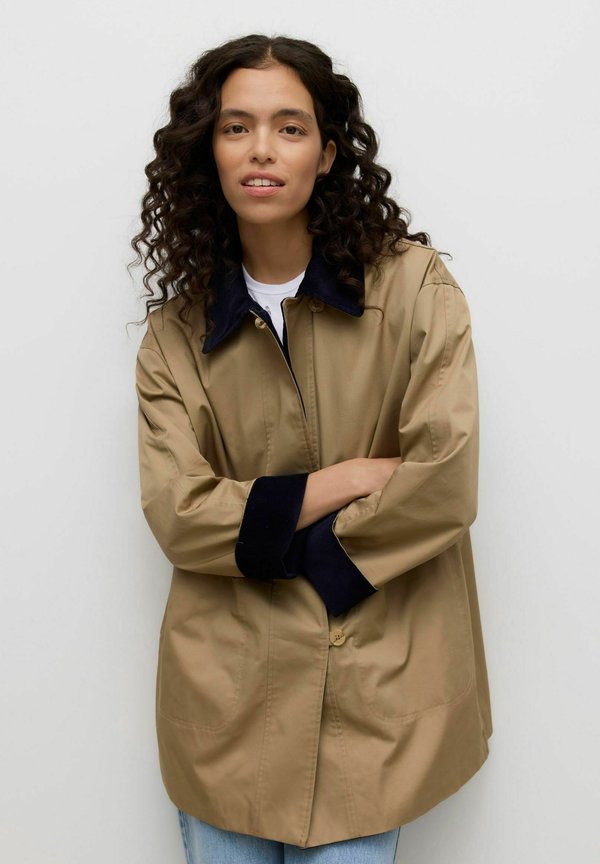 Vero Moda AWVICKEY - Short coat - kelp