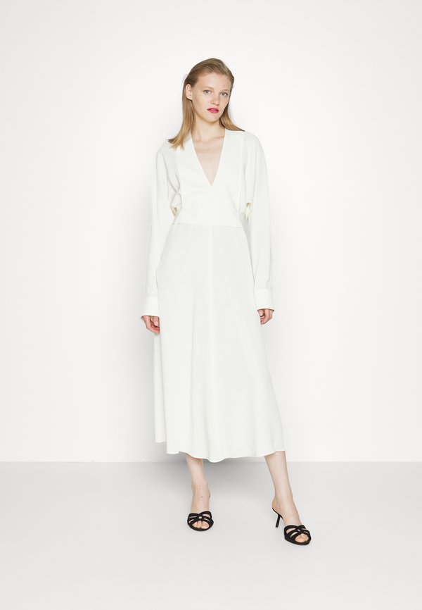 Victoria Beckham WRAP MIDI DRESS