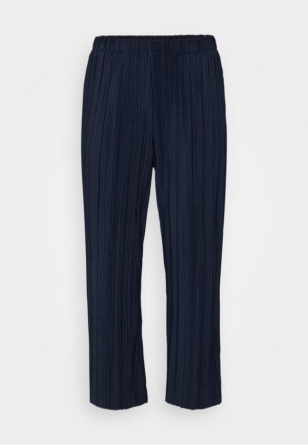 Vero Moda Curve VMCAURORA  - Trousers - navy