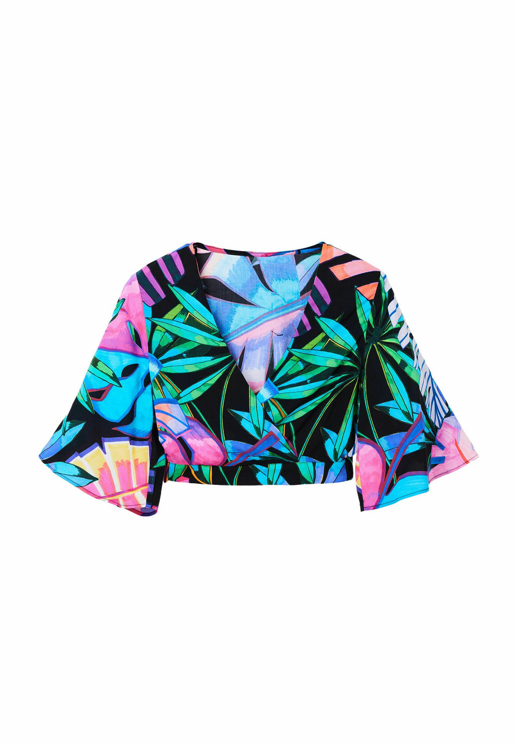 Desigual TROPICAL WRAP CROP
