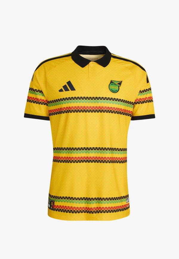 adidas Performance JAMAICA 26 X BOB MARLEY HOME AUTHENTIC  - Sports T-shirt - bold gold