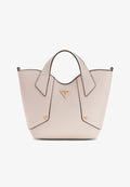 Guess DARCY LOGO MINI  - Handbag - weiß