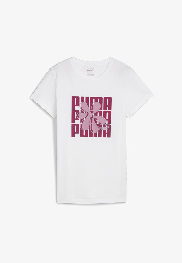 Puma GRAPHICS - Print T-shirt - white