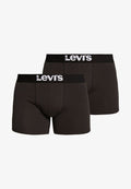 Levi's® SOLID BASIC BOXER 2 PACK - Boxer briefs - jet black