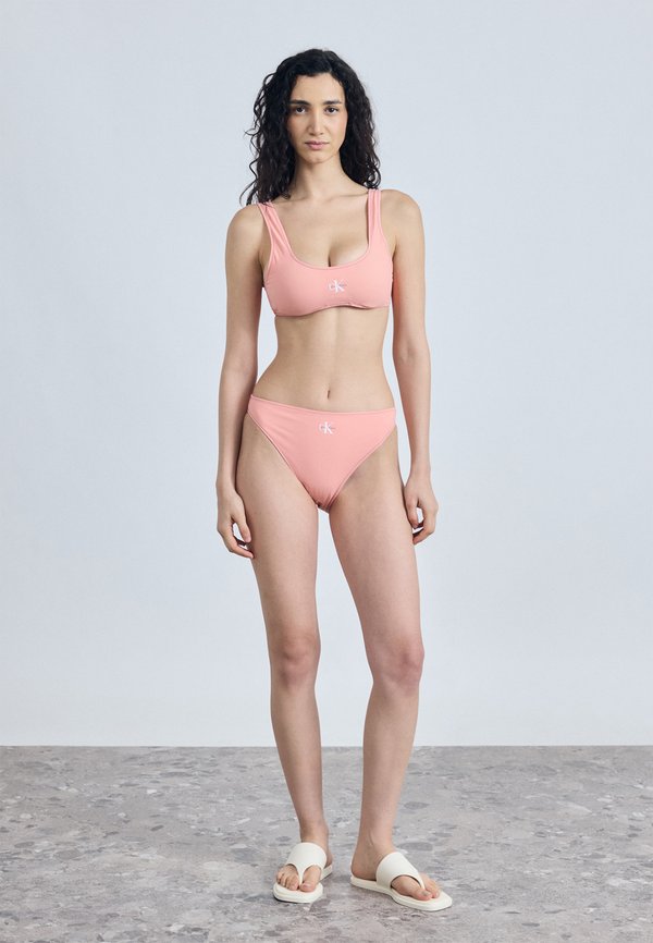 Calvin Klein Swimwear HIGH LEG GRAPHIC MONOGRAM