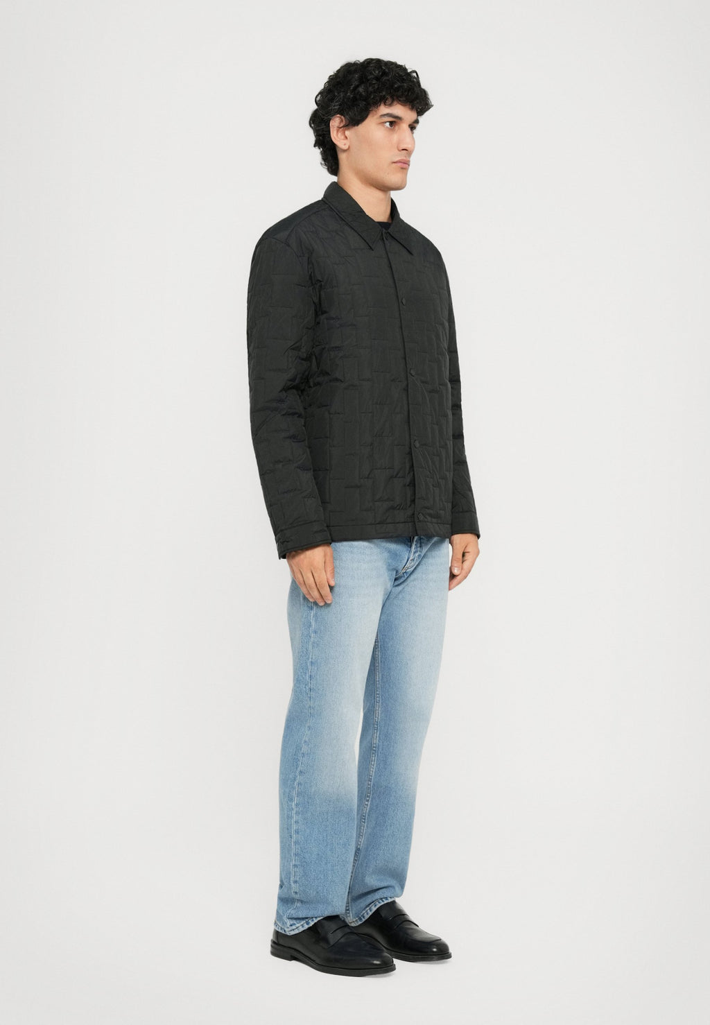 J.LINDEBERG TIBOR BRIDGE QUILT OVERSHIRT