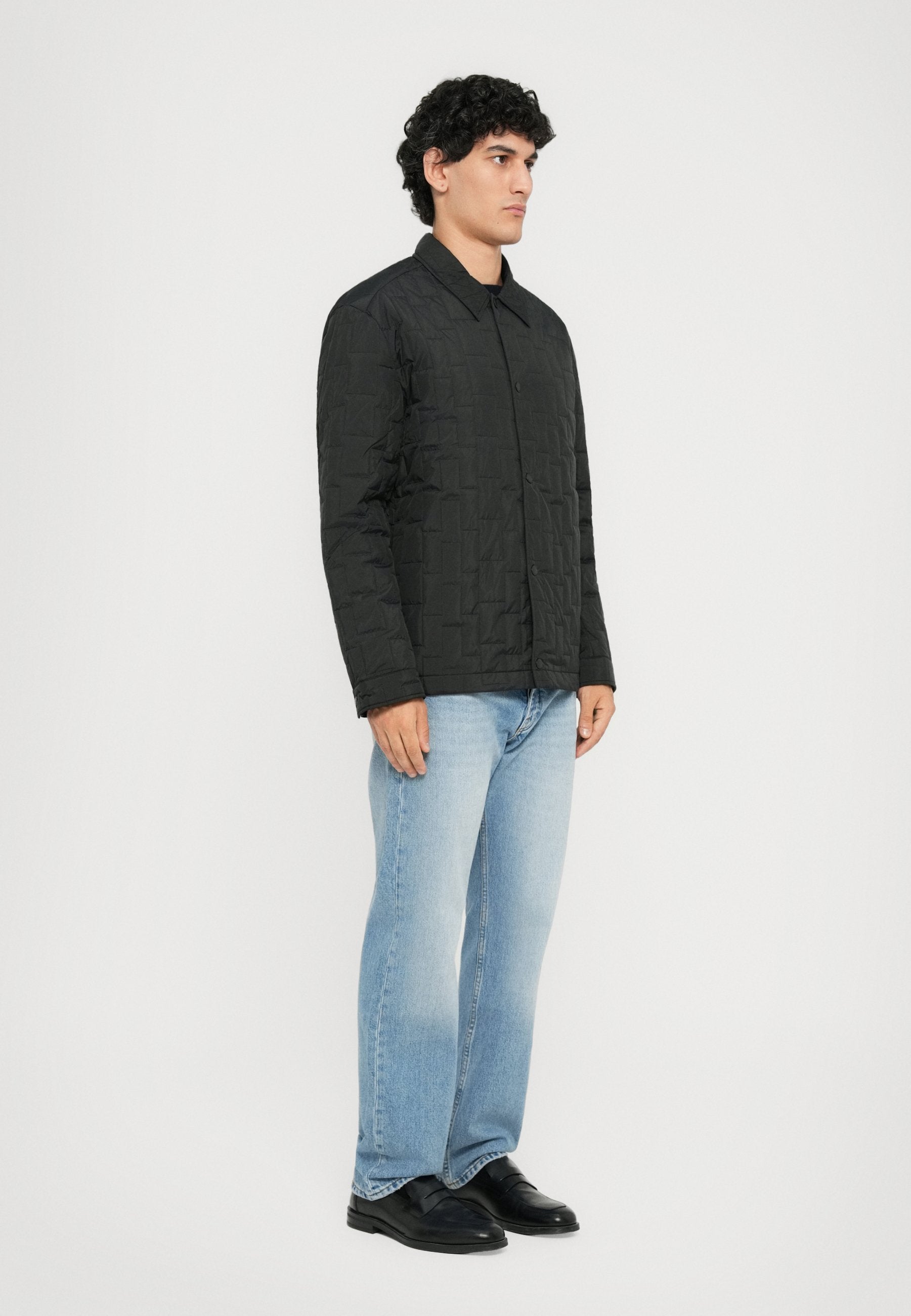 J.LINDEBERG TIBOR BRIDGE QUILT OVERSHIRT