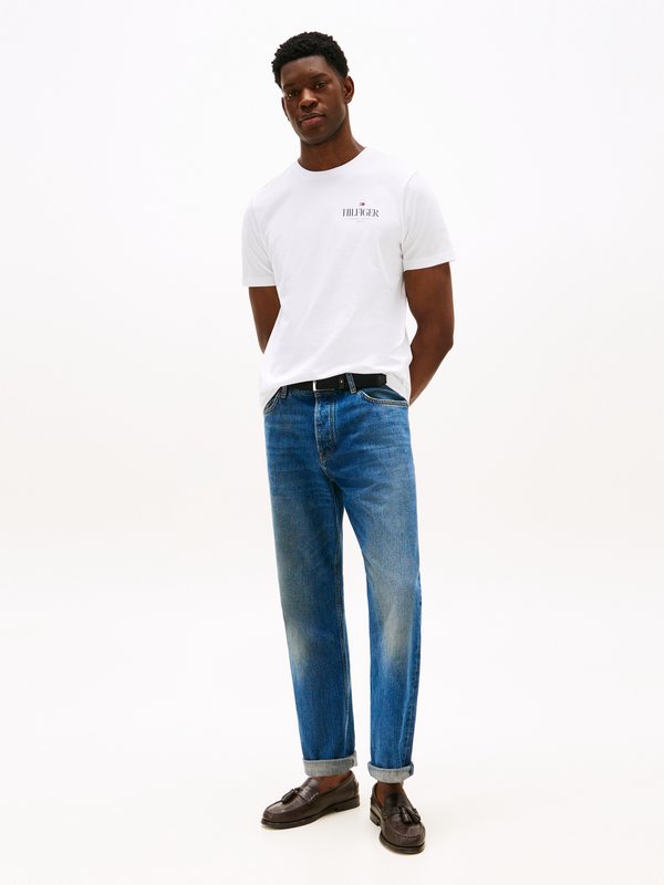 Tommy Hilfiger STACK - Print T-shirt - white