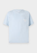 Jack & Jones JORNORREBRO TYPO TEE SS CREW NECK NOOS - Print T-shirt - skyway