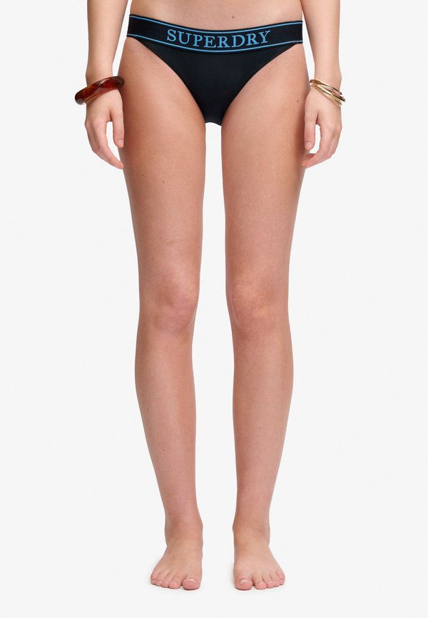 Superdry & Co SUPERDRY LOGO CLASSIC BIKINI BOTTOMS.. - Bikini bottoms - eclipse navy