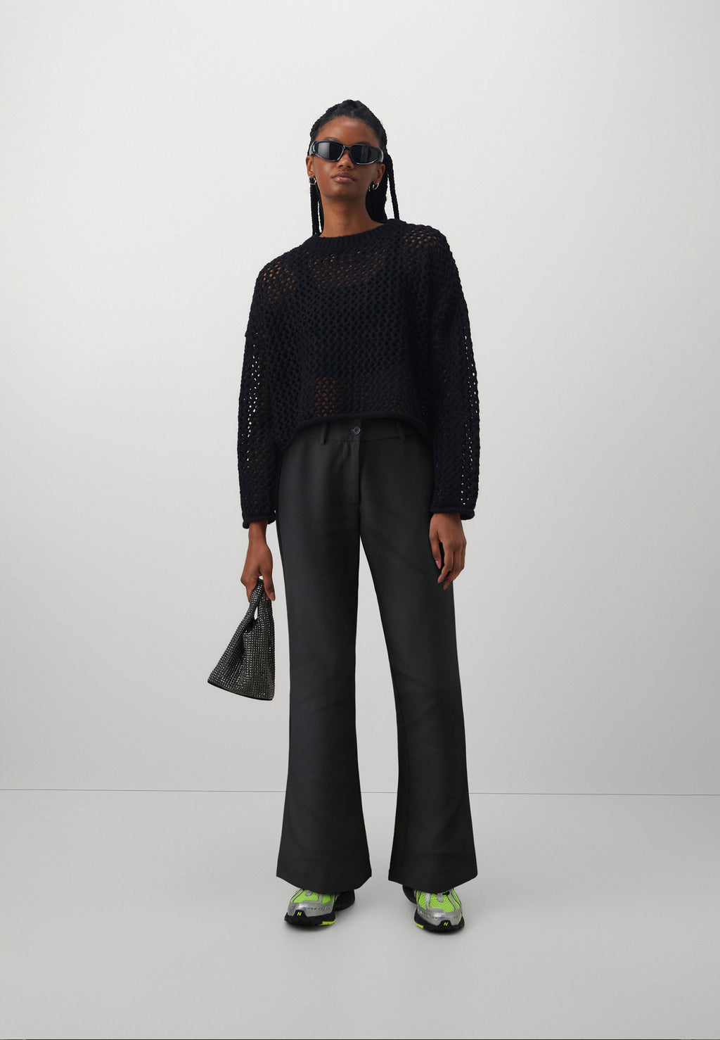 ONLBERRY MID FLARED PANT Media 2