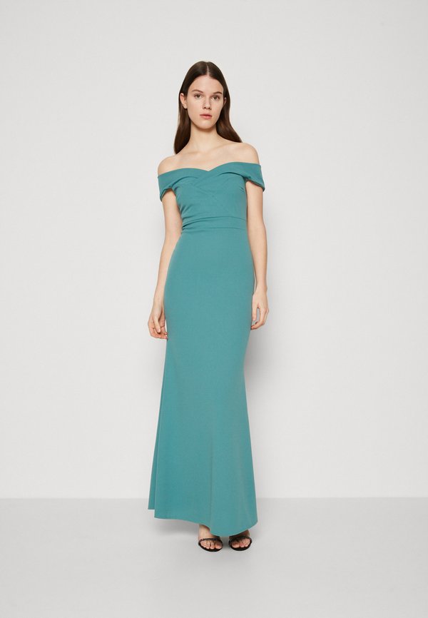 WAL G. MYLO CONTRAST MAXI DRESS