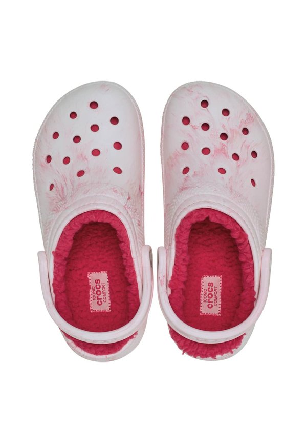 Crocs CLASSIC LINED WATERCOLOR MARBLED CLOG