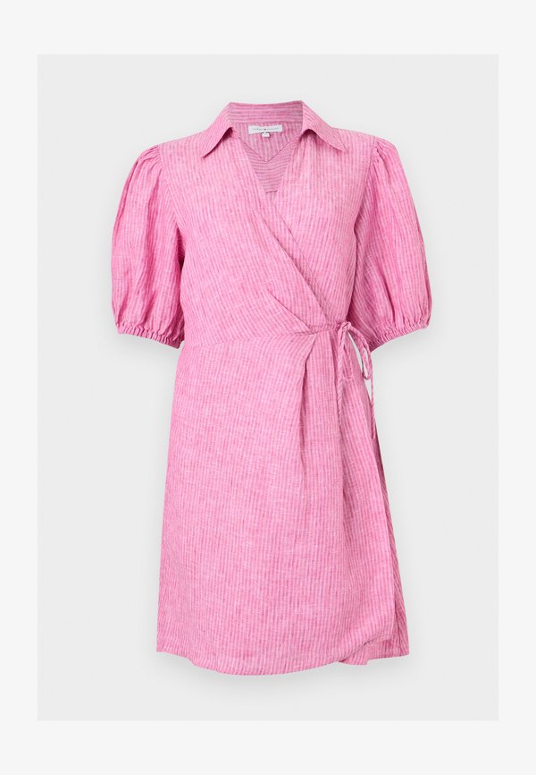 Tommy Hilfiger SUMMER WRAP TIE - Day dress - mini classic pink