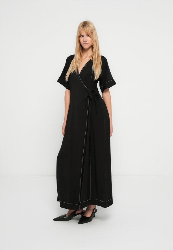 Object Maxi Short Sleeve Wrap