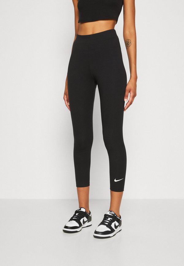 Nike Sportswear Leggings - Trousers - black/sail