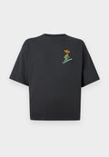 adidas Originals SKI CLUB UNISEX - Print T-shirt - carbon