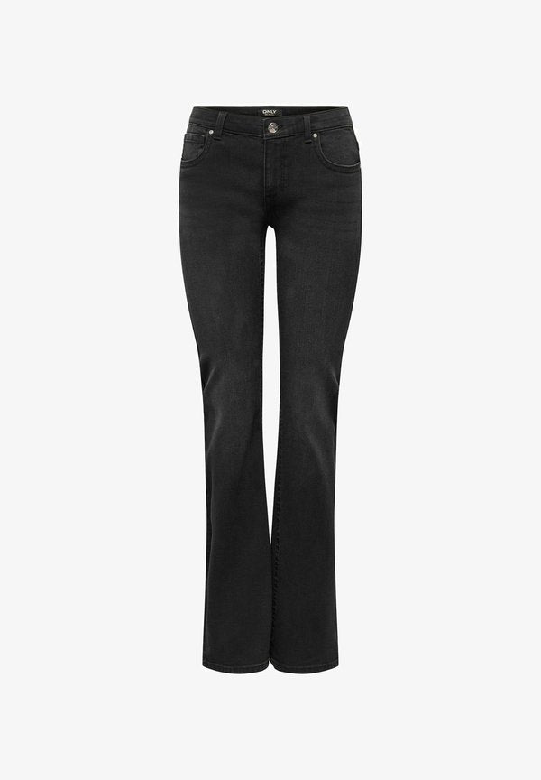 ONLY Flared fit ONLPHOEBE Low waist - Flared Jeans - washed black