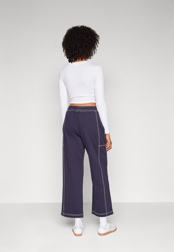 Even&Odd LOOK WIDE LEG JOGGERS WITH CONTRAST STITCHING