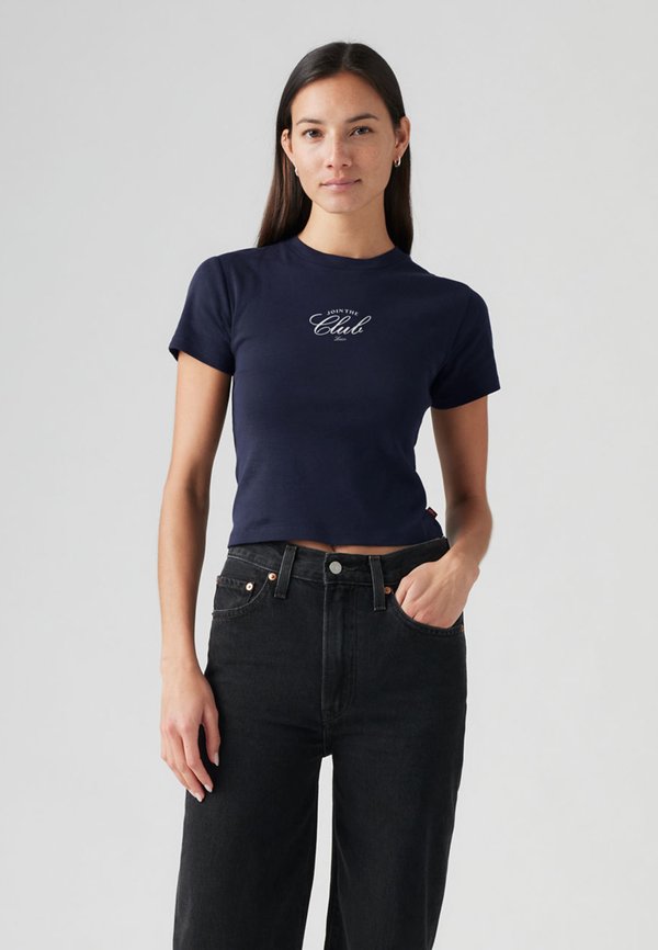 Levi's® ESSENTIAL SPORTY TEE - Print T-shirt - dark blue