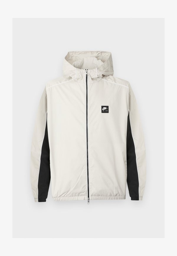Nike Sportswear HYBRID - Light jacket - light bone/black/white